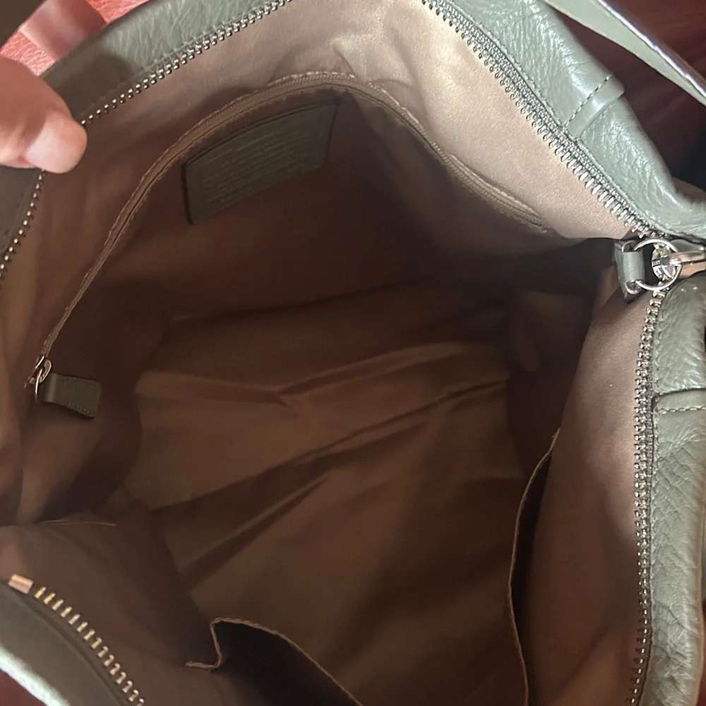Coach Leather Hobo